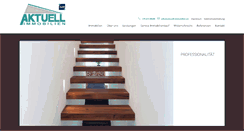 Desktop Screenshot of aktuell-immobilien.de